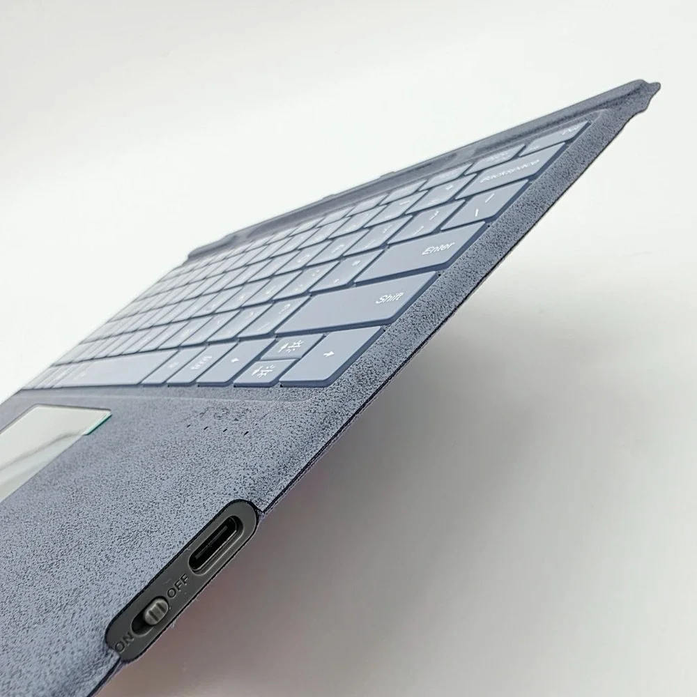Omikamo Wireless Bluetooth Keyboard Touchpad Surface Pro 11 10 9 8 X Blue